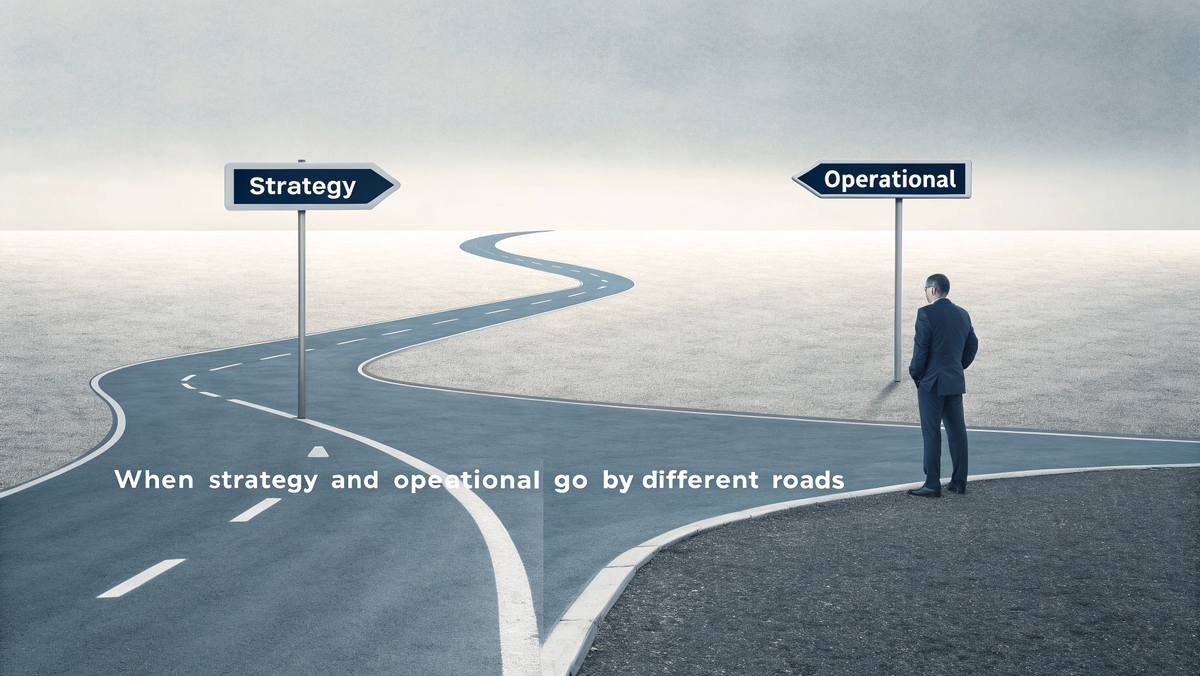 Когда стратегия и операционка идут разными дорогами