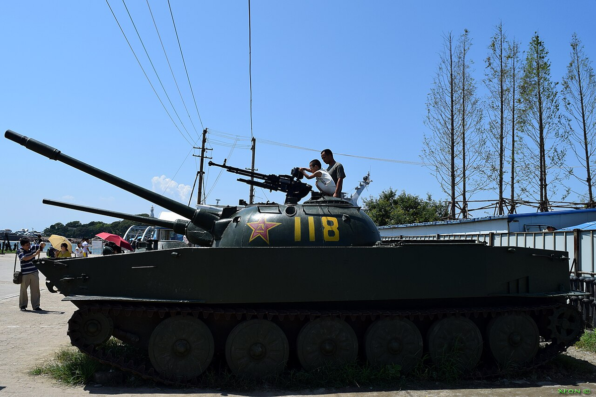 Тип-63 в каком-то парке