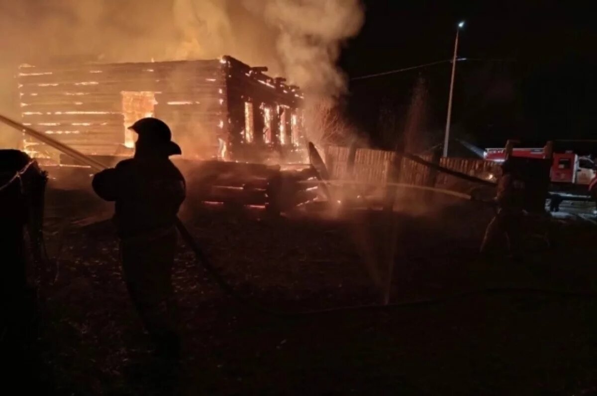    Два человека погибли из-за печи и обогревателя в Иркутской области