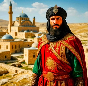 Здесь и далее по тексту размещены современные изображения султана Салах ад-Дина, в том числе созданные при помощи искусственного интеллекта. Источник: https://yandex.ru/images/