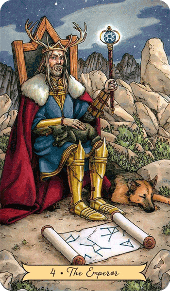 повседневное таро ведьмы, 4 имератор