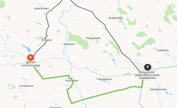 Яндекс карта