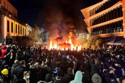 В Грузии прошли протесты в день выборов
Фото: Михаил Егиков/ТАСС