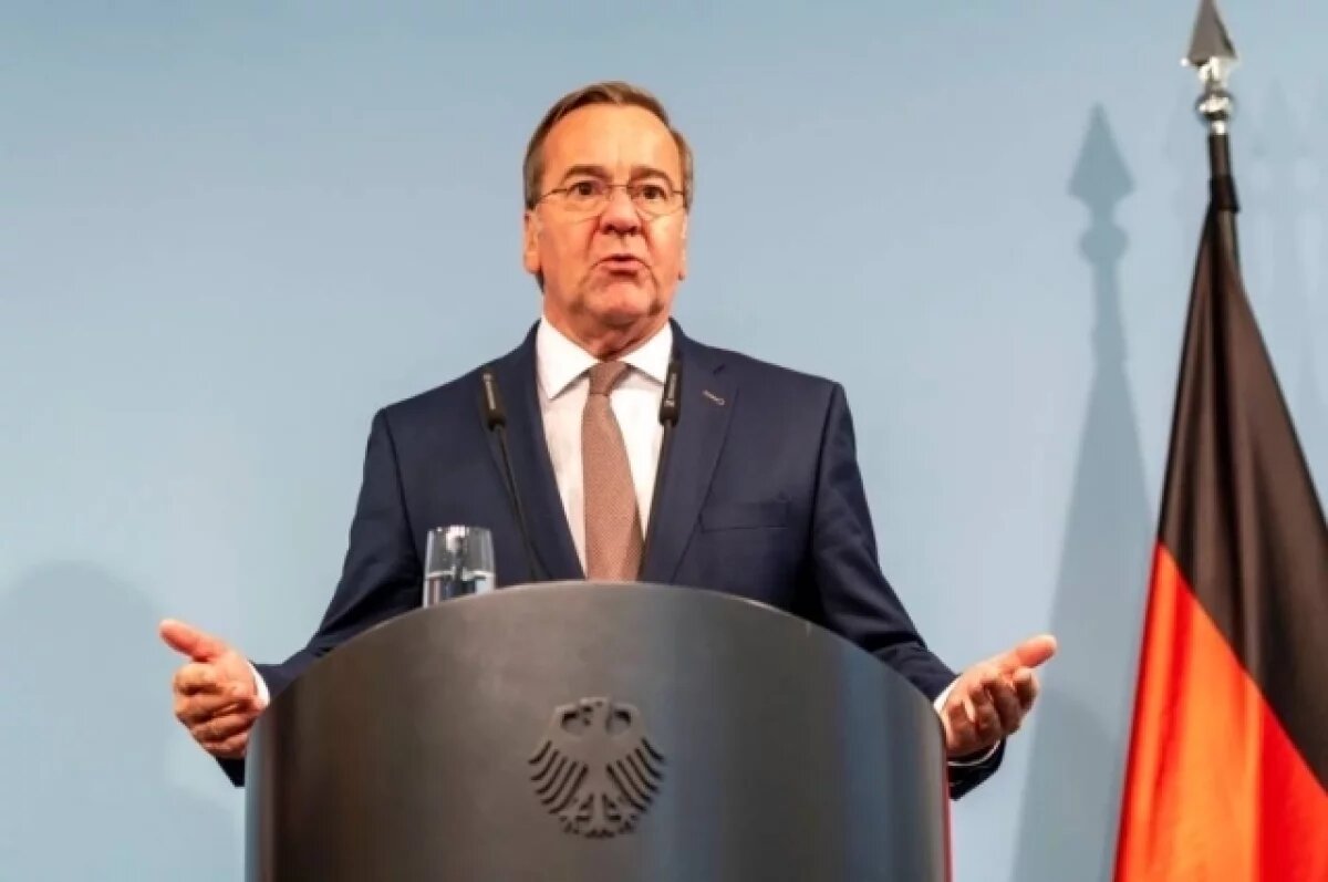    Писториус: Германия не находится в состоянии войны