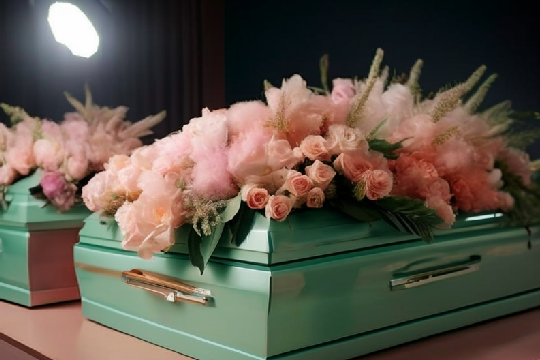    Разноцветные гробы стали новым трендом у зумеров