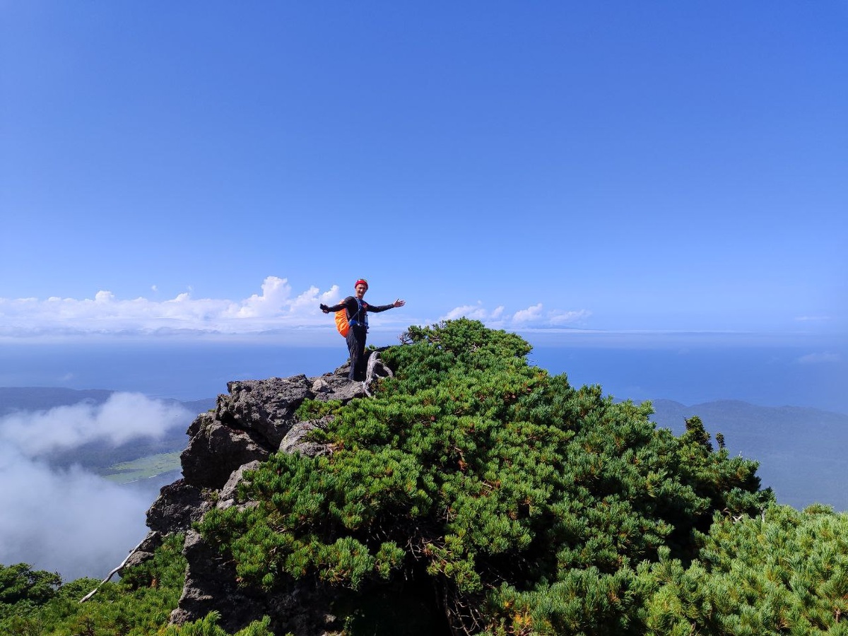 На вершине вулкана Менделеев