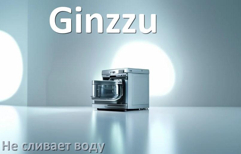 
Почему посудомоечная машина Ginzzu не сливает воду после мойки до конца