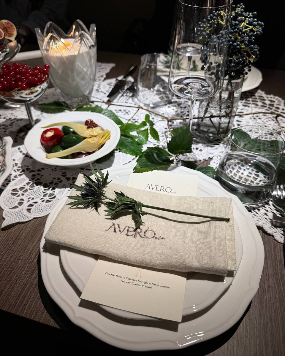 сервировка на праздник в честь открытия