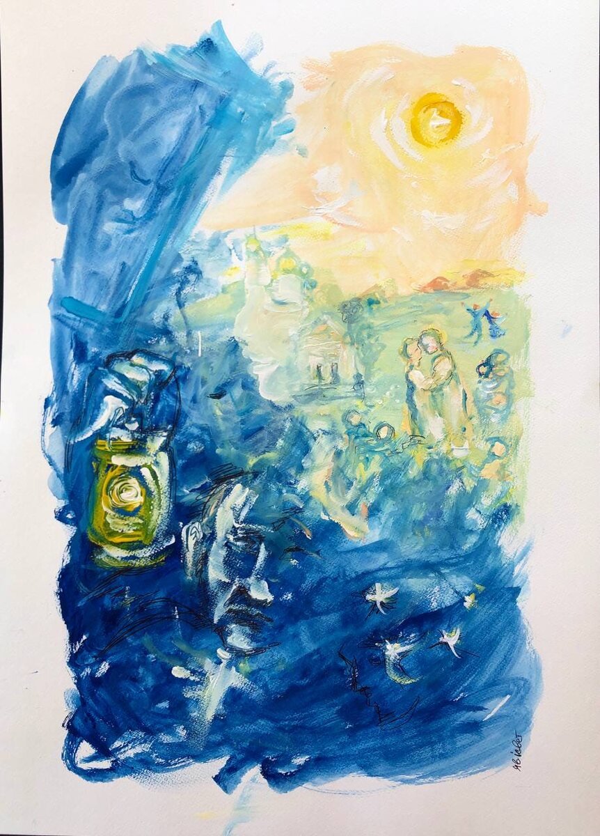 Зарисовка в рассказу «Музей несбывшихся желаний»