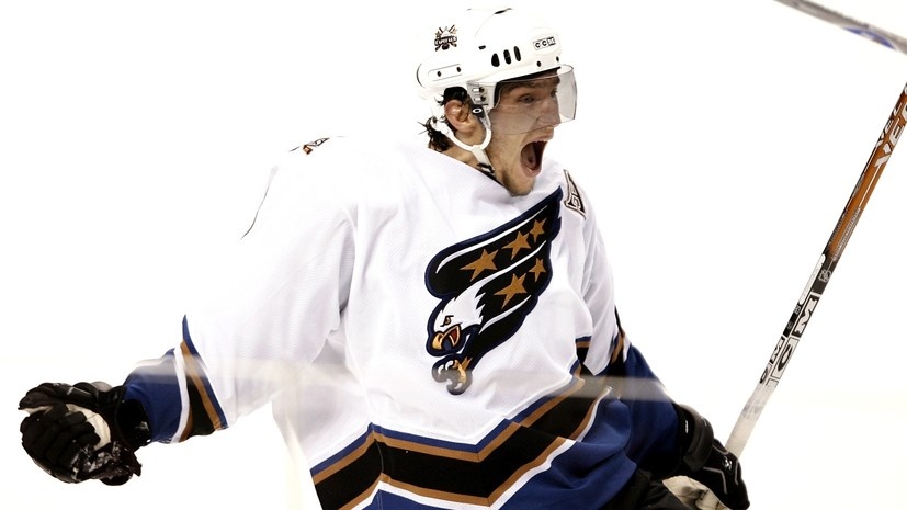     Российский нападающий «Вашингтон Кэпиталз» Александр Овечкин AP WINSLOW TOWNSON