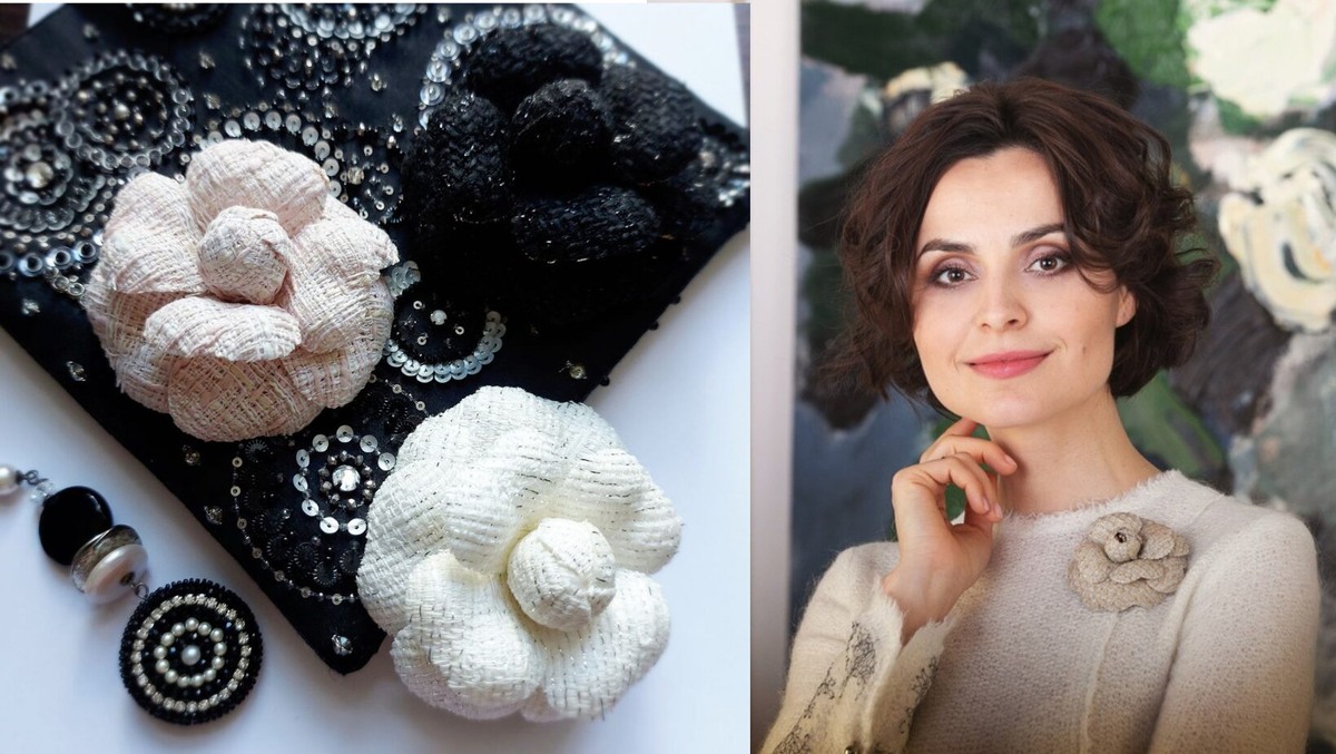 Камелии "Коко" от Полины Кузнецовой