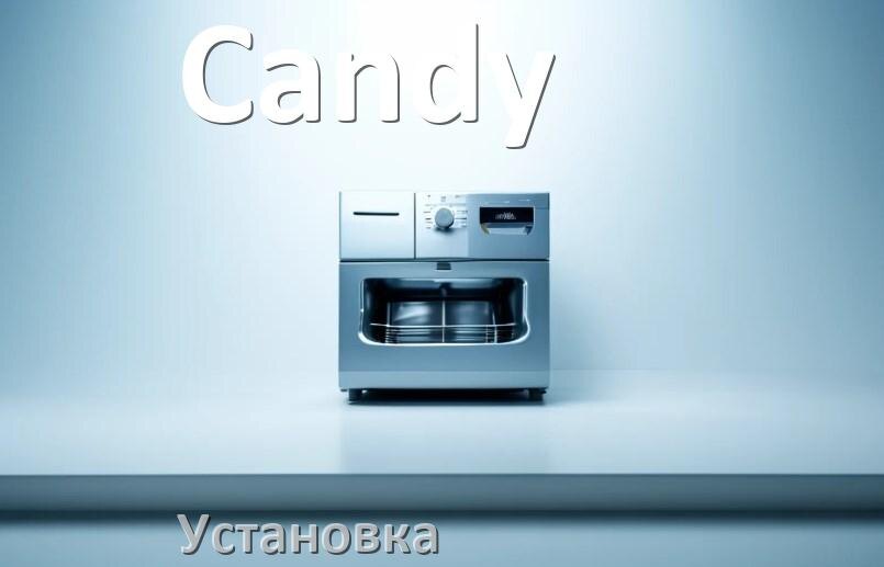 
Как установить посудомоечную машину Candy правильно