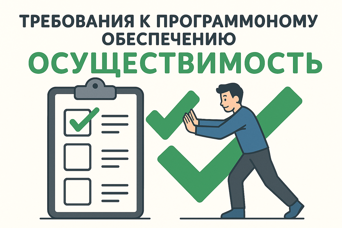 Осуществимость - один из критериев качества требований ПО