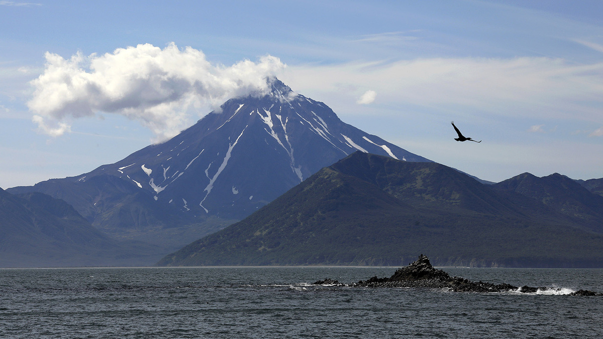   Екатерина Штукина / ТАСС- Вид на Вилючинский вулкан