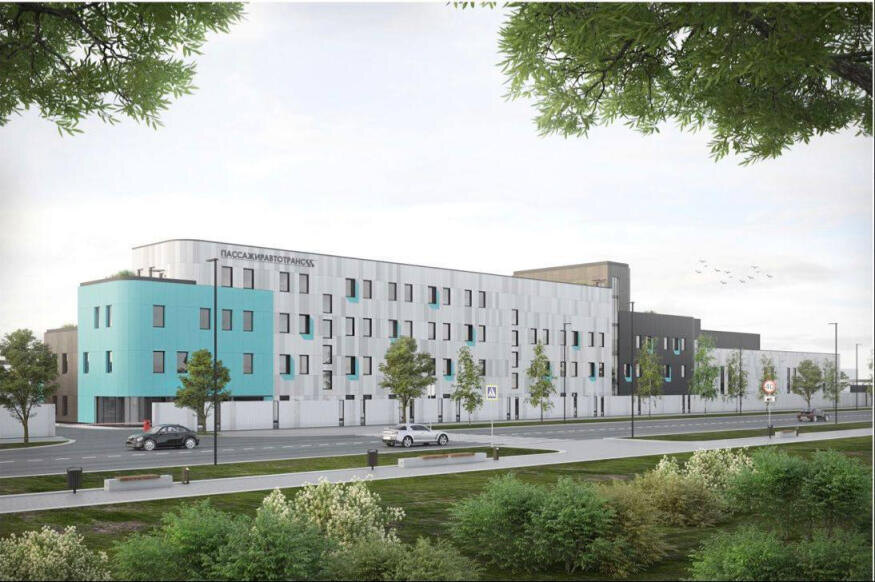 Рендер электробусного парка. Источник - https://gorod-plus.tv/news/11509