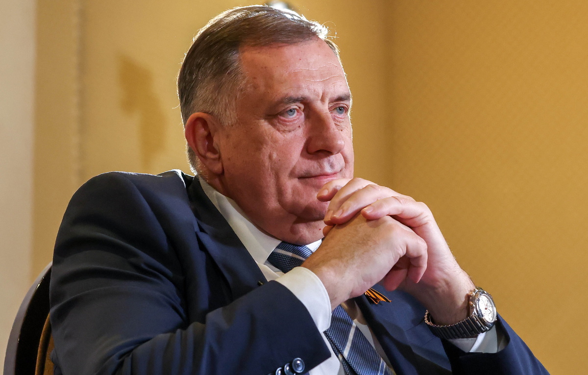    Президент Республики Сербской (энтитет Боснии и Герцеговины) Милорад Додик  Сергей Карпухин/ТАСС