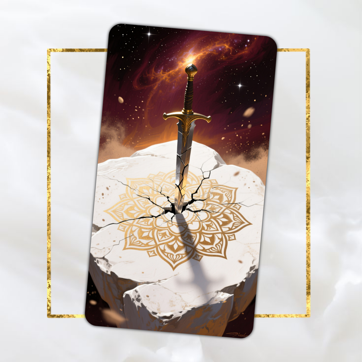 5 Мечей в авторской колоде