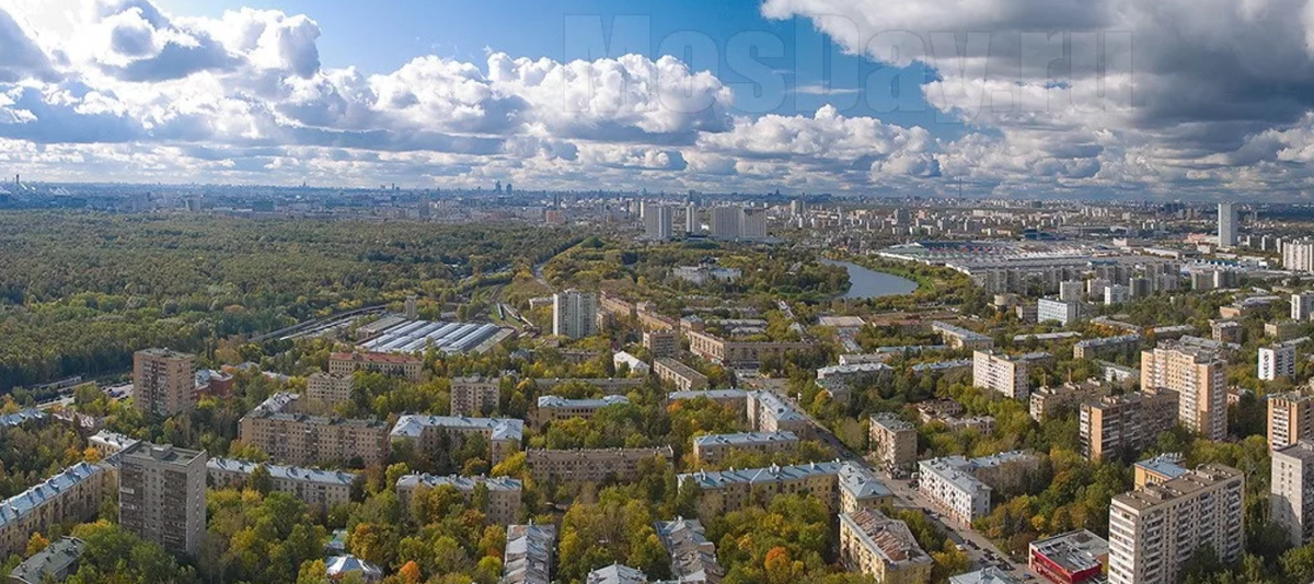 Обычный район Москвы. Просто взял рандомный по приколу