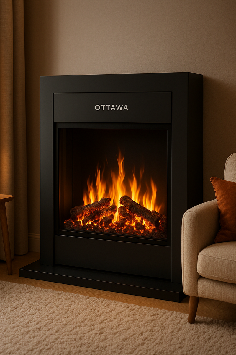    Электрический камин Ottawa: как создать уют и стиль в вашем доме с помощью уникального дизайна и современных технологий Kamin