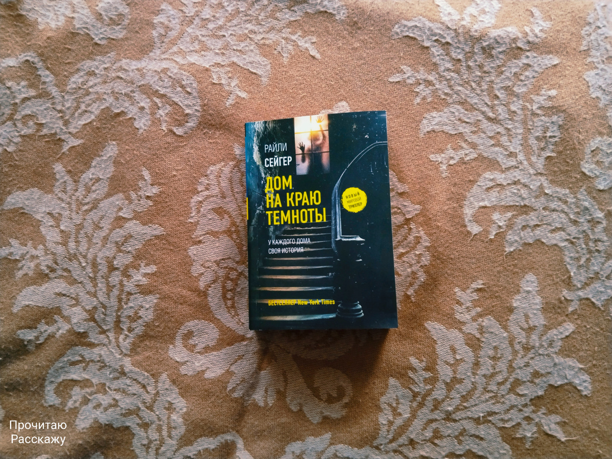 Книжные покупки: один триллер и классика. Фото автора канала Прочитаю Расскажу. Райли Сейгер " Дом на краю темноты"