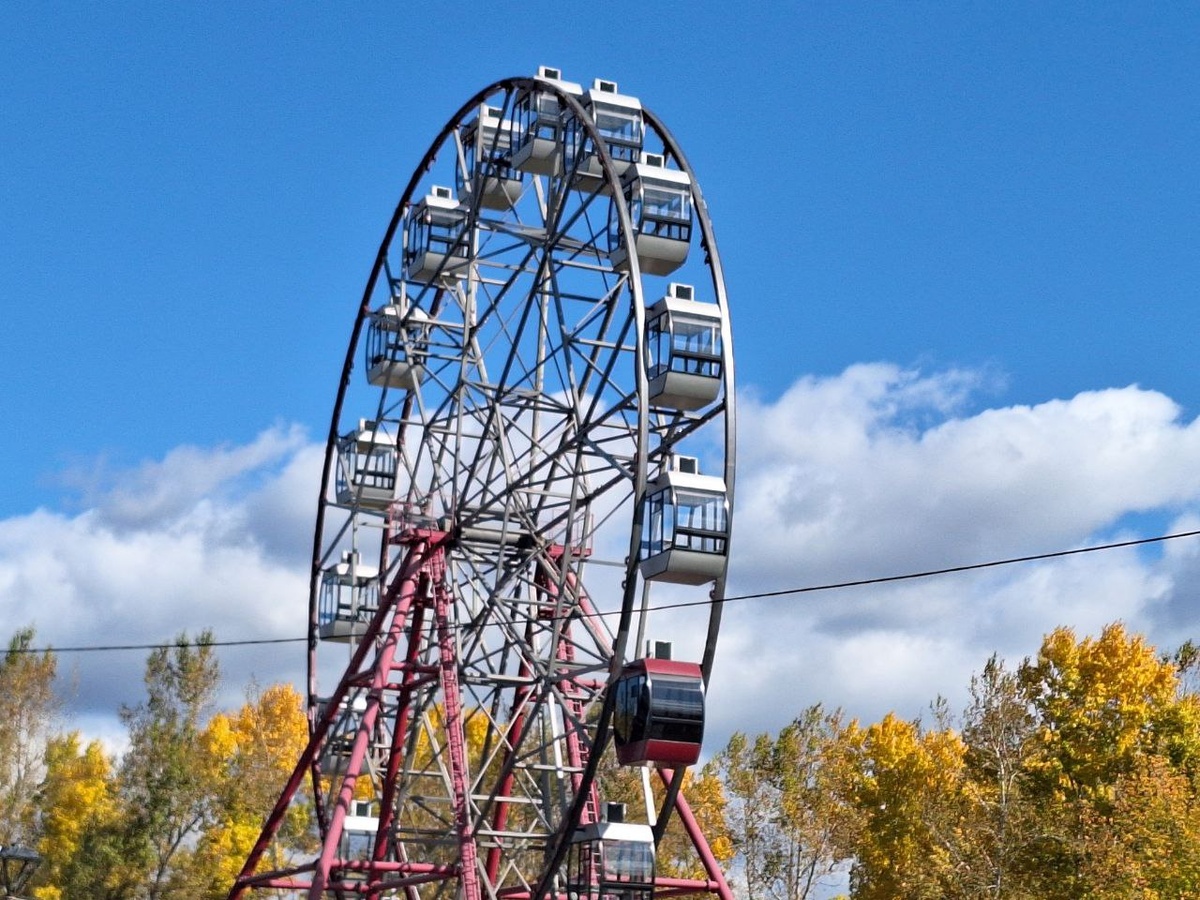 Колёса обозрения нашего города 