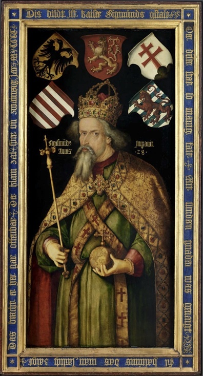 Император Сигизмундр. Портерт кисти Альбрехта Дюрера, около 1509 - 1516 гг. Из открытых источников