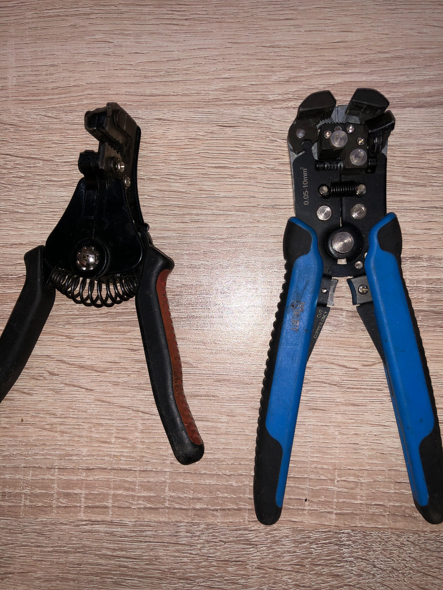 Стрипперы (клещи для зачистки).