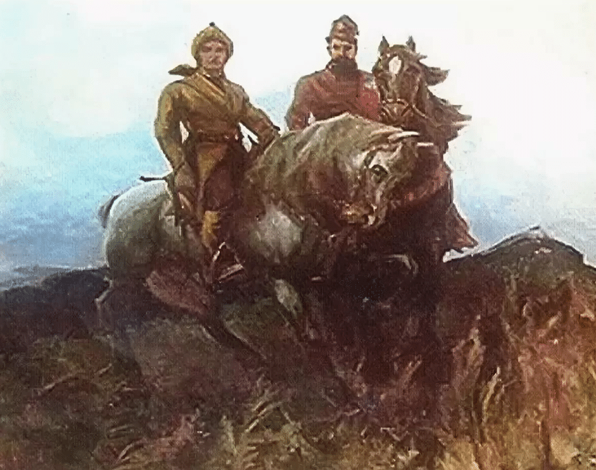 
Салават Юлаев с Пугачевым. Источник: biographe.ru