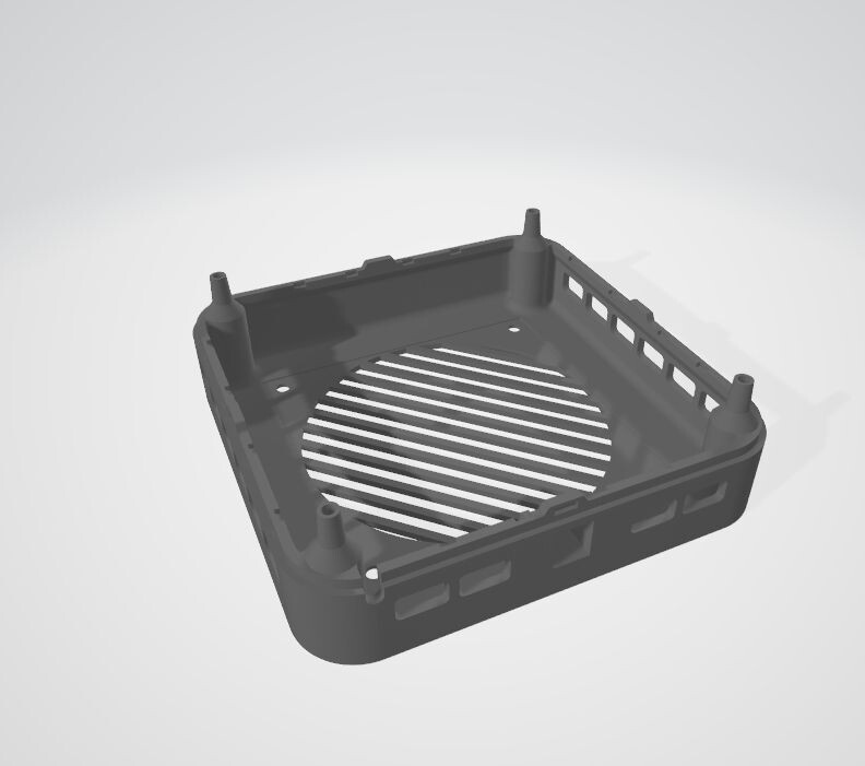 Вот, как пример, макет нижней крышки для мини-ПК Chatreey AN3P