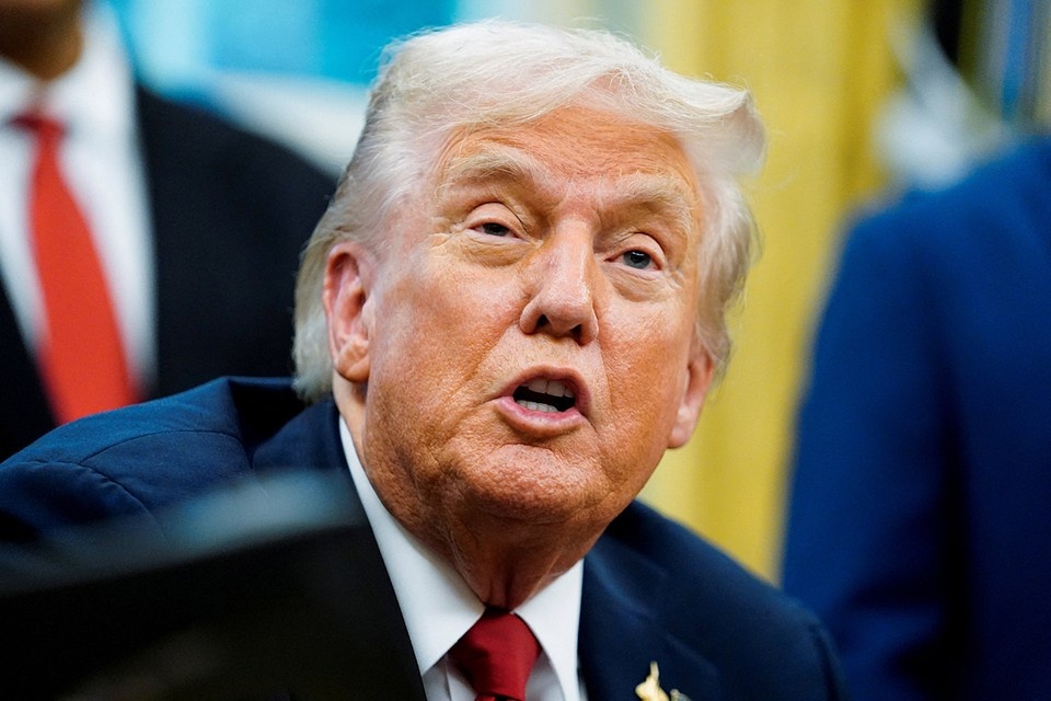    Трамп пришел в гневное состояние и разразился постом в своей соцсети REUTERS