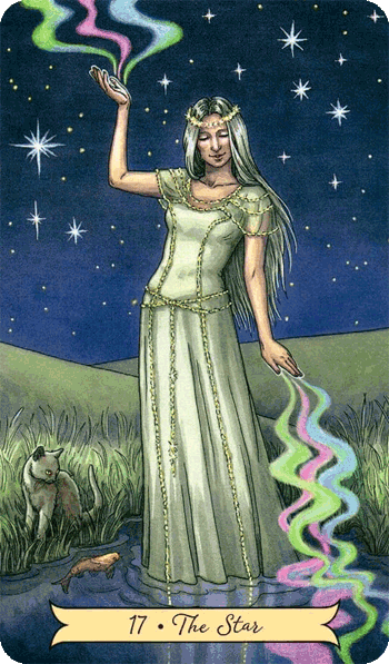 повседневное таро ведьмы, 17 звезда