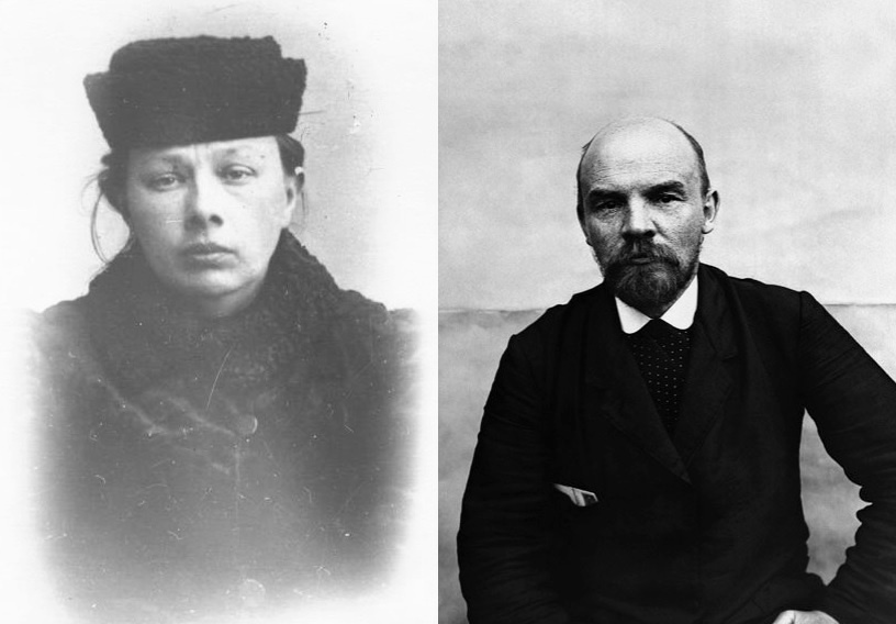 Крупская и Ленин