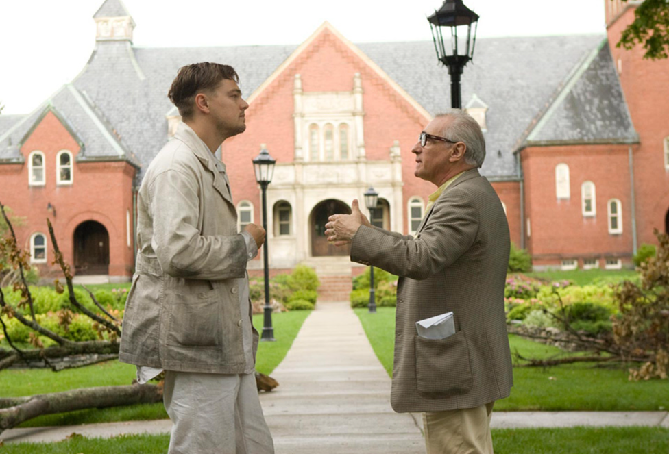 на съемках "Остров проклятых"