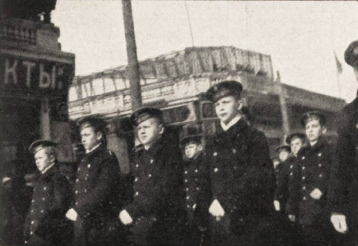 Воспитанники «Русского дома». Харбин, 1935. Источник: Морской журнал. 1935. № 88 (4). С. 15