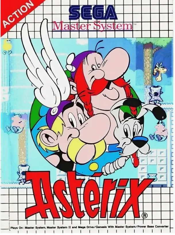 Обложка игры на картридже.