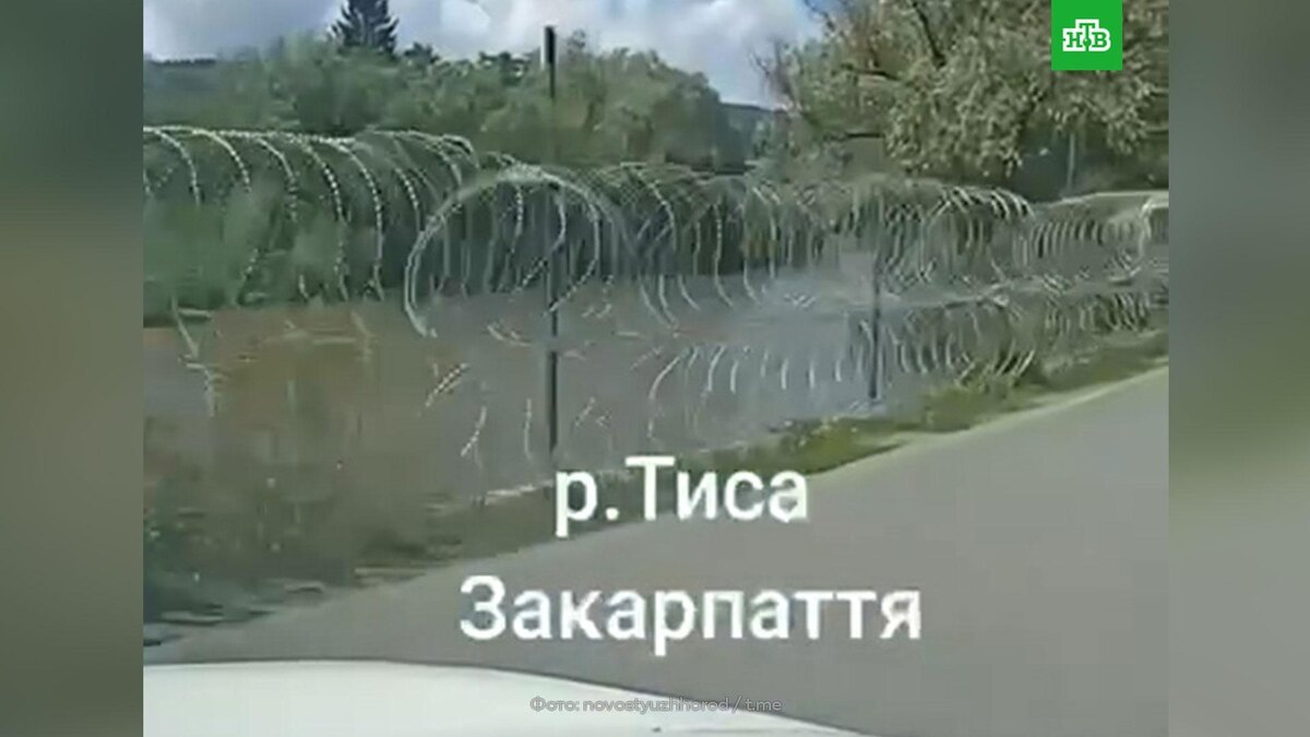    Украинский берег пограничной «реки смерти» обнесли колючей проволокой