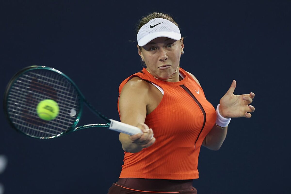 Фото: 2025 Getty Images
Аманда Анисимова рвется в топ-3 рейтинга WTA