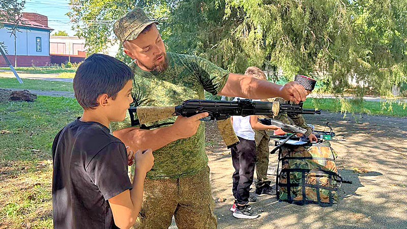    В Курганинском районе прошли соревнования по казачьим видам спорта
