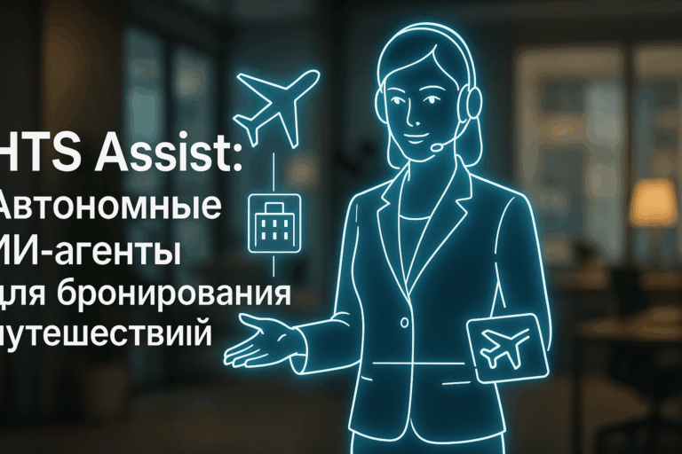    HTS Assist от Hopper Technology Solutions: автономные ИИ-агенты для бронирования путешествий, улучшение клиентского опыта с помощью технологий и голосовых команд.