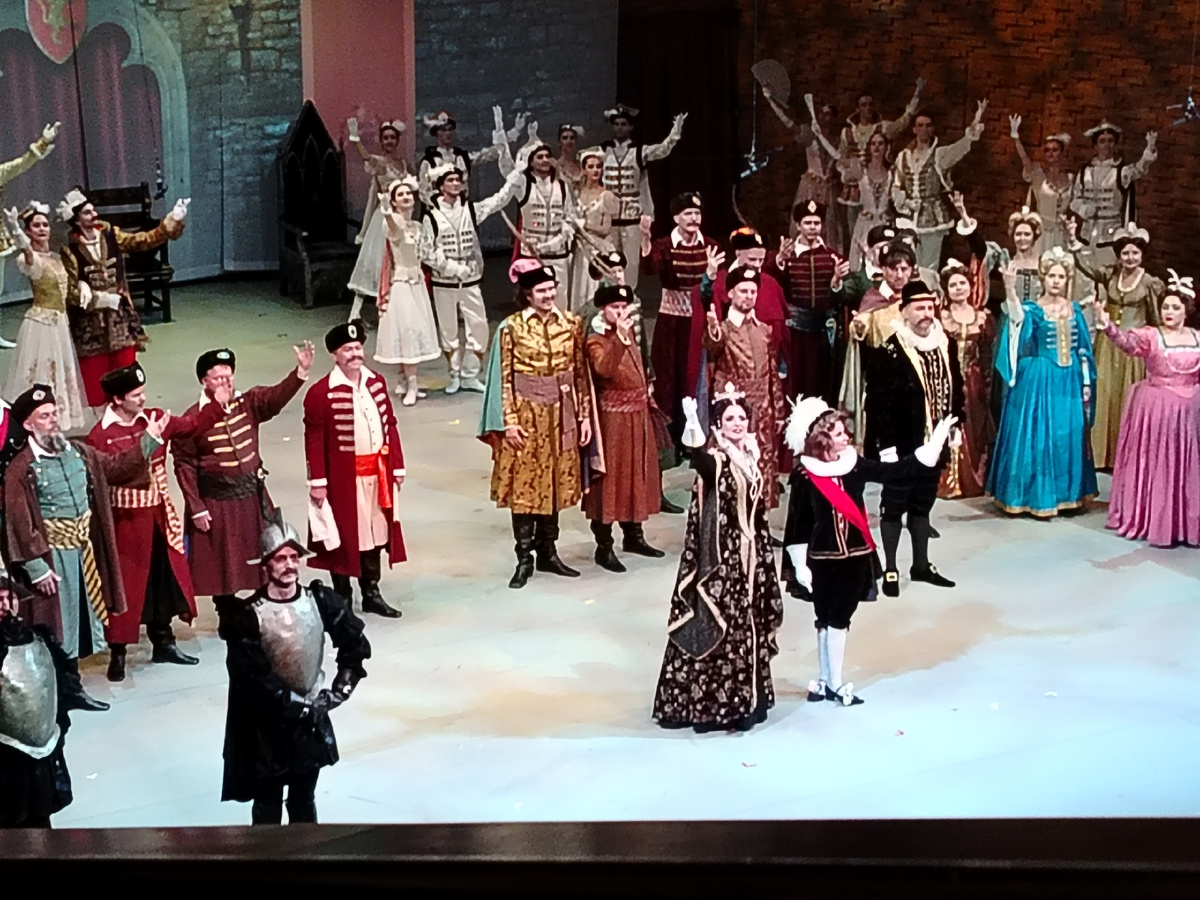 Поклоны после 1-го действия