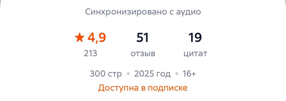 Пример хорошего соотношения показателей