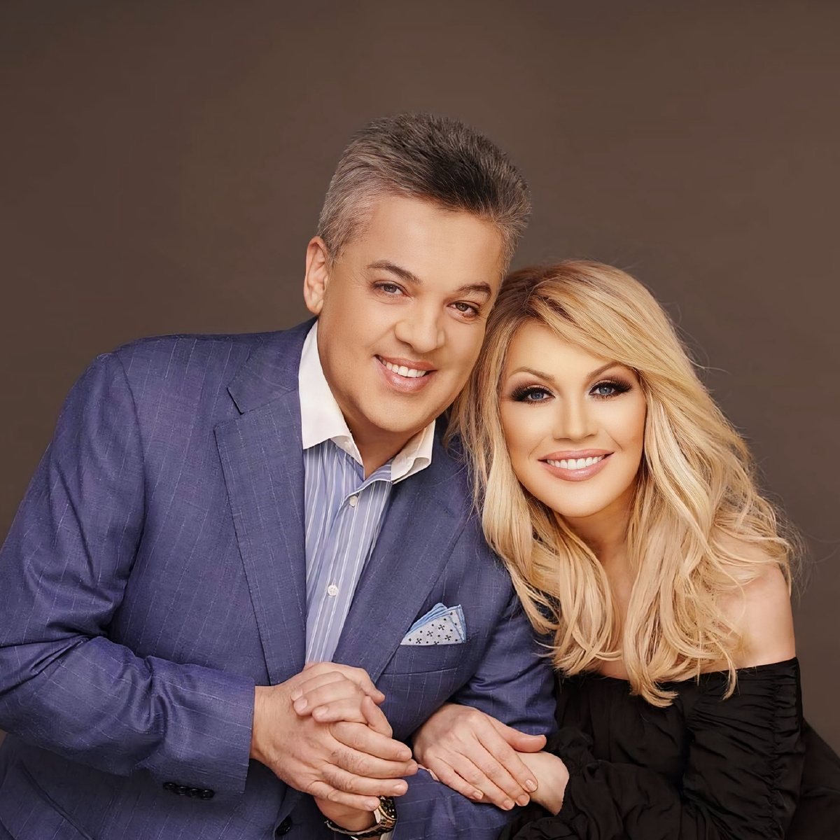 С мужем Игорь Лихутой