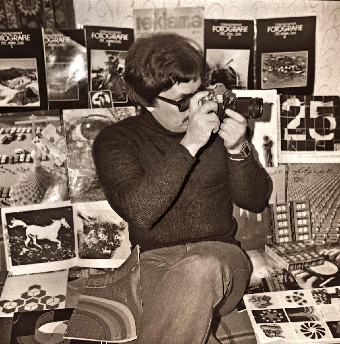 Автор собственной персоной в 80-е годы прошлого столетия и тысячелетия.