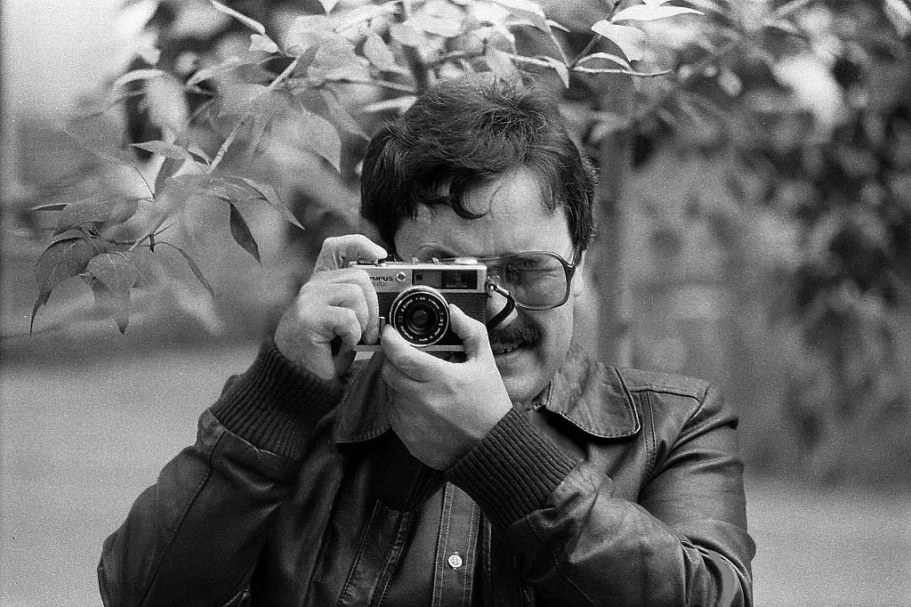 я увлекался фотографией...  