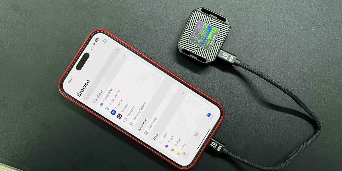    Некоторые SSD висят на проводе, а другие крепятся на магните. Изображение: 9to5mac.com