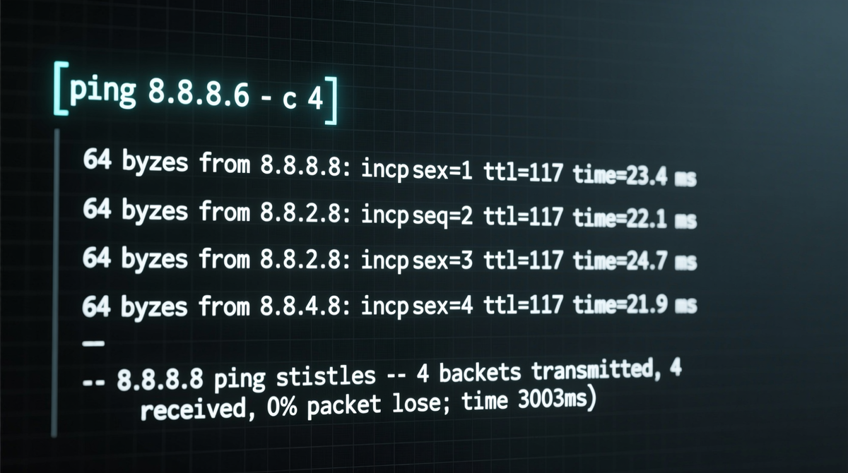 Что делает команда ping?
