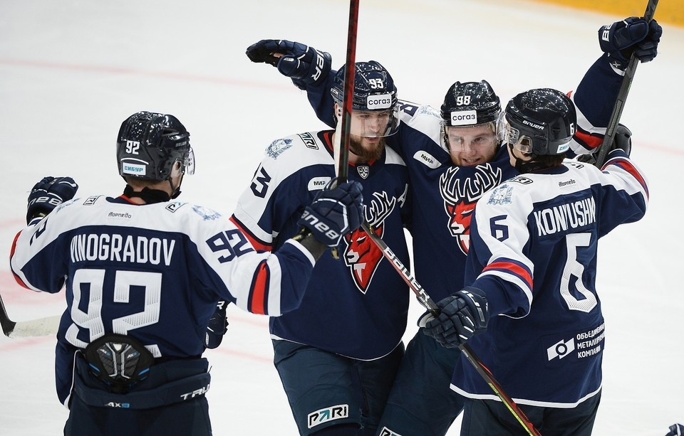    Нижегородское «Торпедо» проиграло московскому «Динамо» со счетом 1:4. Фото: пресс-служба ХК «Торпедо».