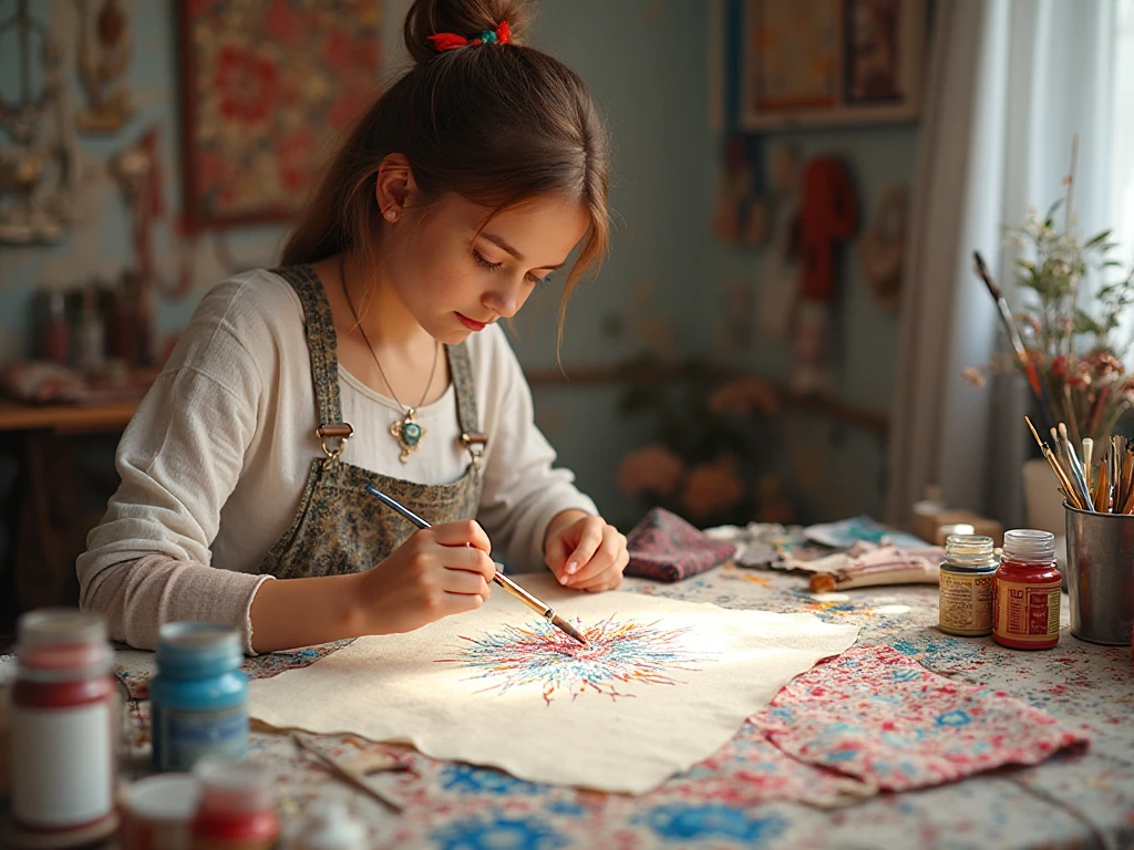 художник росписи по ткани