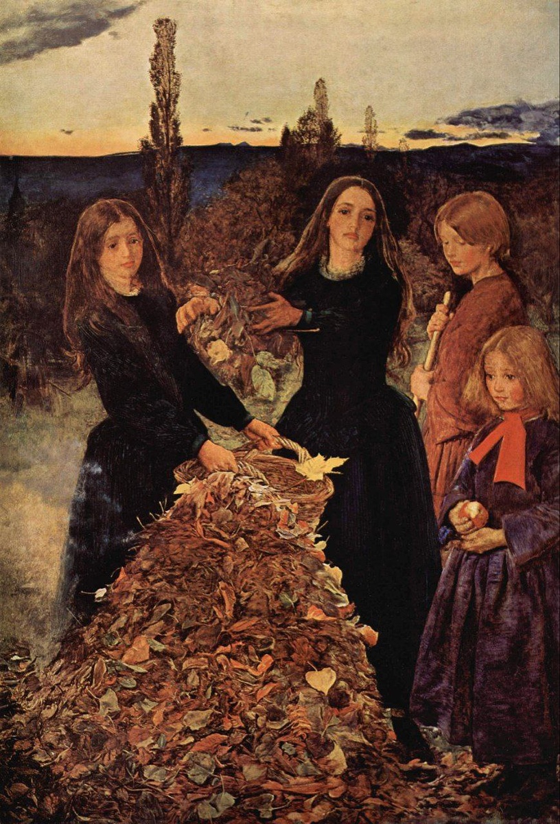 Джон Эверетт Милле. Осенние листья, 1856