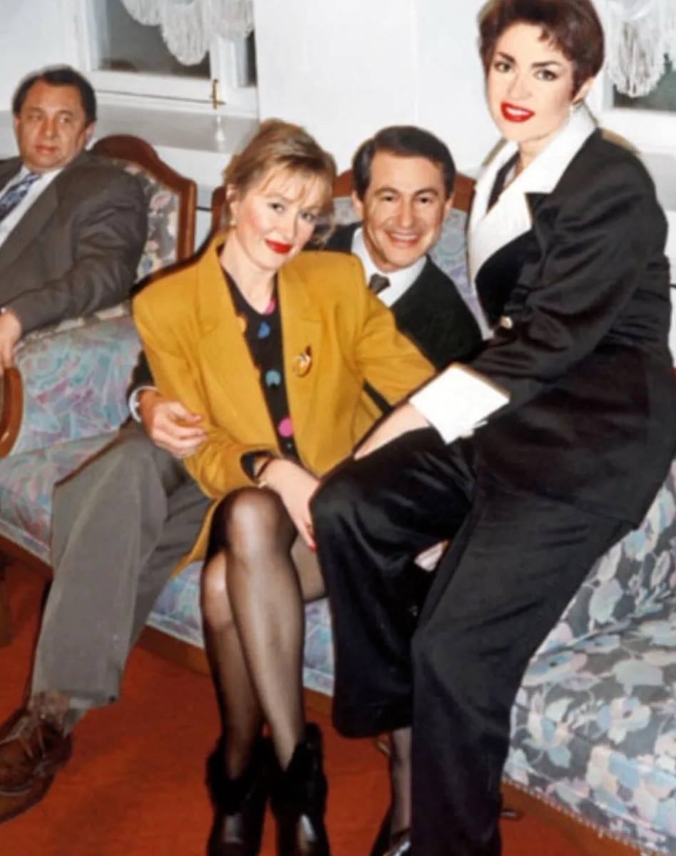 Лариса Удовиченко и её третий муж Геннадий Болгарин